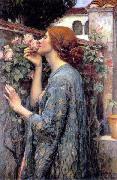John William Waterhouse The Soul of the Rose or My Sweet Rose France oil painting artist